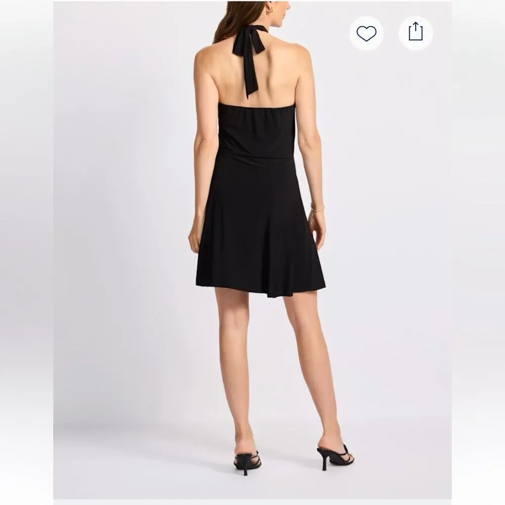 Nine Britton Agatha Halter Neck Dress – Size XL Petite - NWT - Picture 2 of 5